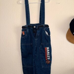 Harley-Davidson Blue Kids Overalls